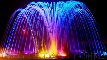 新东冠供应喷泉，喷泉设计施工，价格便宜，炫彩美丽